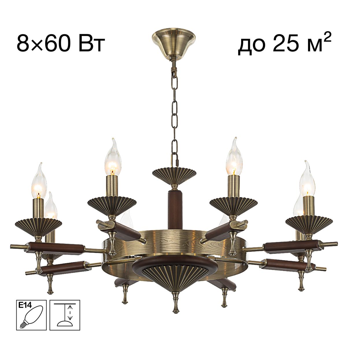 Подвесная люстра Citilux Kaptor CL423183 в #REGION_NAME_DECLINE_PP#