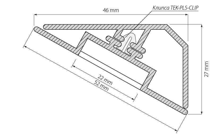 Профиль Arlight KLUS-LOCK-FM-BASE-2000 ANOD 020909 в Санкт-Петербурге