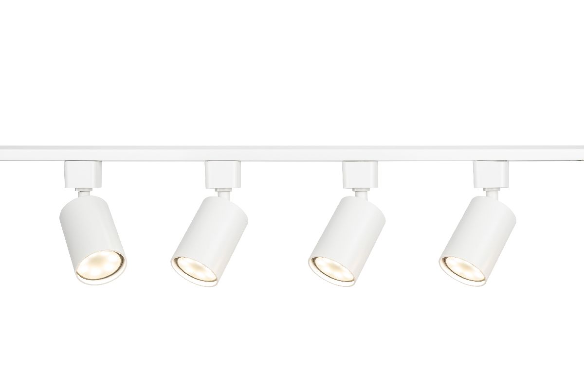 Трековый однофазный светильник (4 шт.) Эра TR70-SET4-GU10-WH Б0063933 в Санкт-Петербурге