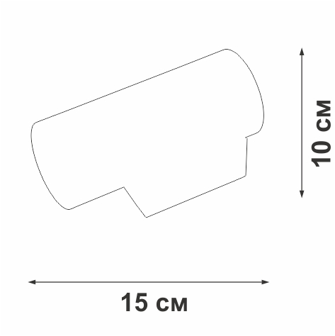 Уличный настенный светильник Vitaluce V2068-1/1A в Санкт-Петербурге
