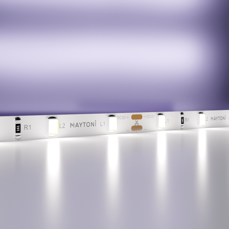Светодиодная лента Maytoni Led Strip 12В 2835 4,8Вт/м 6000K 5м IP20 20009 в Санкт-Петербурге