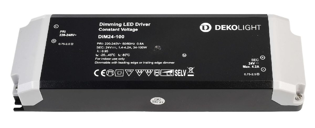 Блок питания Deko-Light 100Вт 220-240В IP20 862242 в Санкт-Петербурге