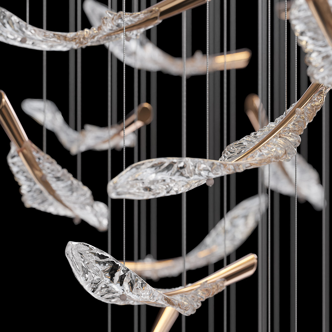 Каскадная люстра Cloyd Aeria 60002 в Санкт-Петербурге