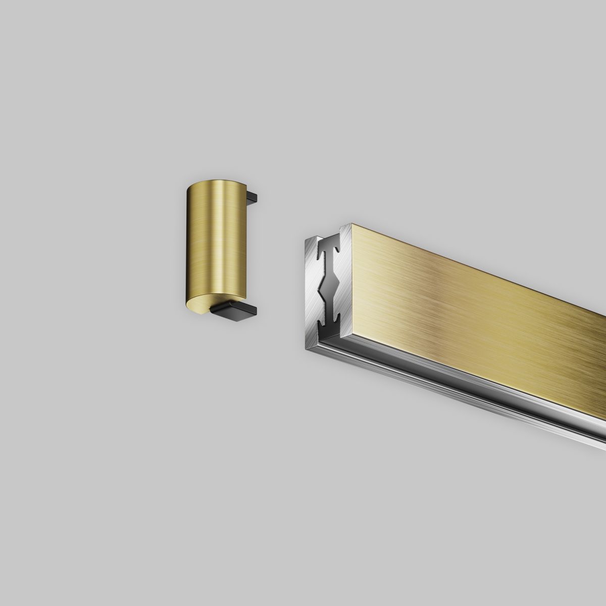 Заглушка торцевая для шинопровода Flarity Maytoni Technical TRA154EC-BS в Санкт-Петербурге