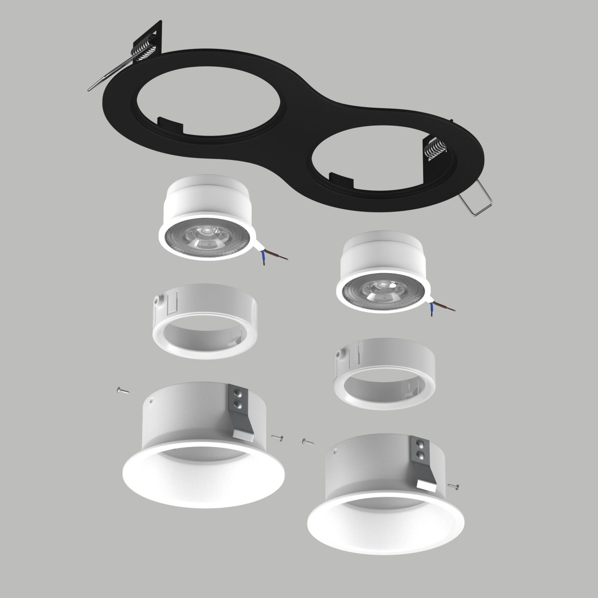 Встраиваемый светильник Lightstar Domino (214627+214606+214606+214006+214006) D6270606WMOD в Санкт-Петербурге