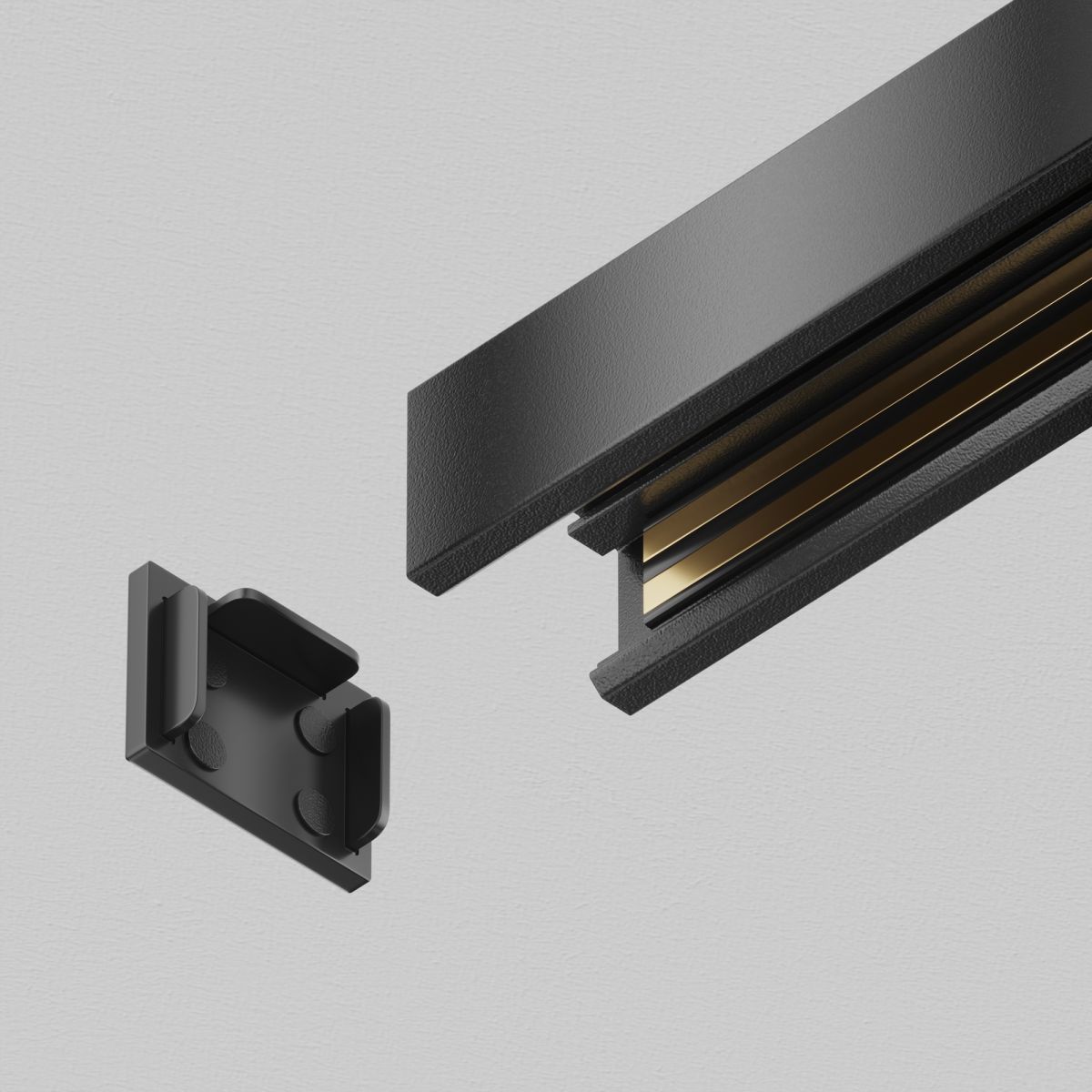 Заглушки к накладному/встраиваемому шинопроводу Exility X 2шт Maytoni TRA239EC-41B в #REGION_NAME_DECLINE_PP#