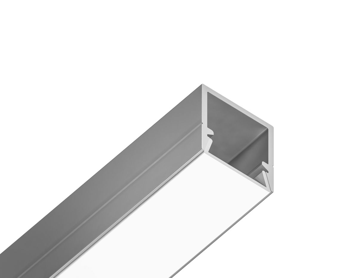 Профиль накладной для светодиодной ленты до 8мм Ambrella Light Illumination GP1650AL в Санкт-Петербурге