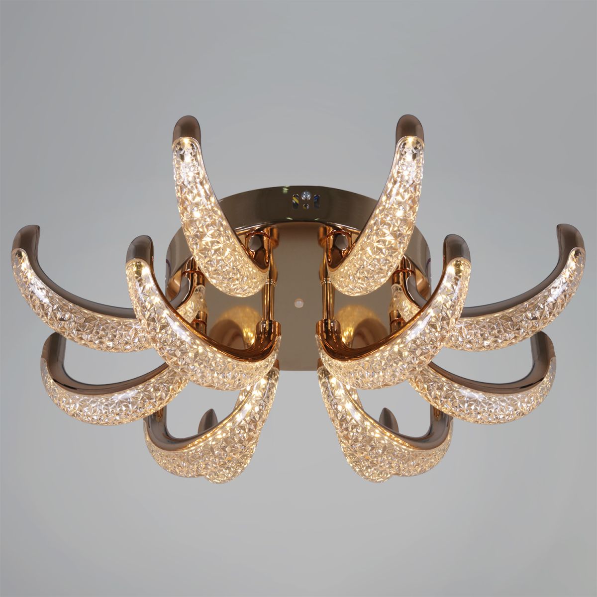 Потолочная люстра Reluce 60390-0.3-8+4 FG в #REGION_NAME_DECLINE_PP#