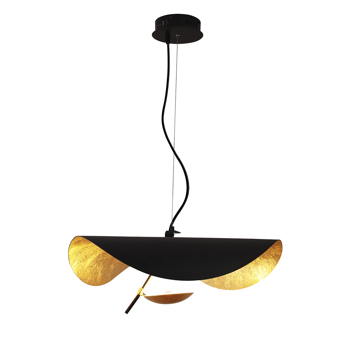 Подвесной светильник металлический Delight Collection 8821P/L black/gold в Санкт-Петербурге