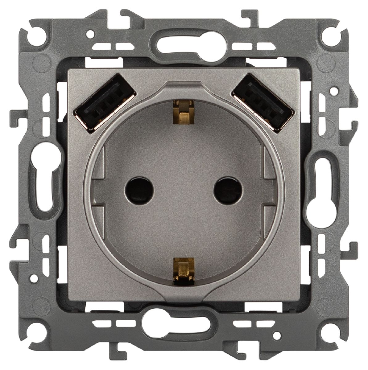 Розетка со шторами и 2 USB Эра 12-4109-16 Б0065729 в #REGION_NAME_DECLINE_PP#