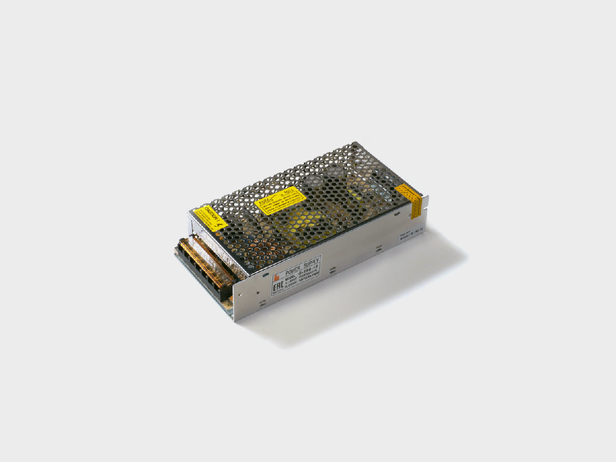 Блок питания SWG Standard 150Вт DC12В 12.5А IP20 S-150-12 00000000107 в Санкт-Петербурге