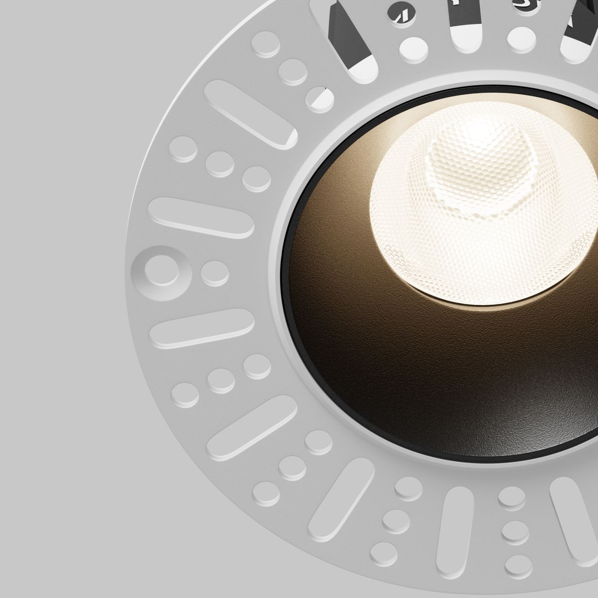 Встраиваемый светильник Maytoni Dip DL119-10W-4K-TRS-B в Санкт-Петербурге