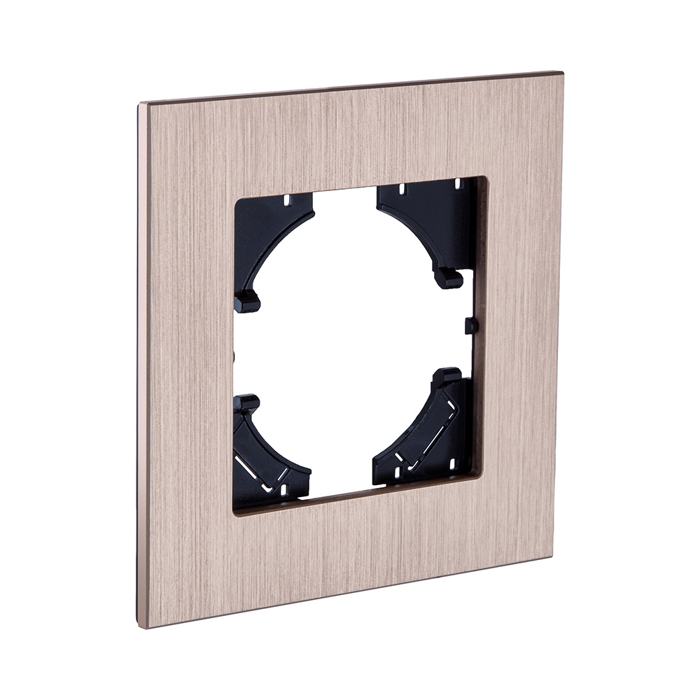 Рамка 1-постовая, золотой Kollinger Reflex AL RA1GD в #REGION_NAME_DECLINE_PP#