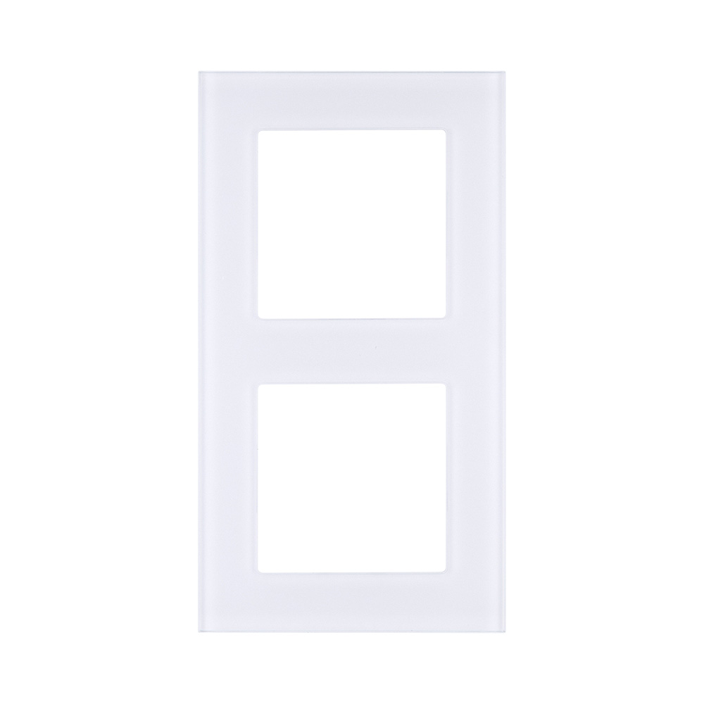 Рамка 2-постовая, стекло белый Kollinger Asthetik AS2WH в #REGION_NAME_DECLINE_PP#