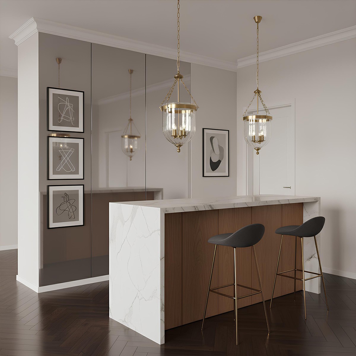 10455/4 CR Подвесной светильник Loft IT Incense 10455/4 CR в #REGION_NAME_DECLINE_PP#