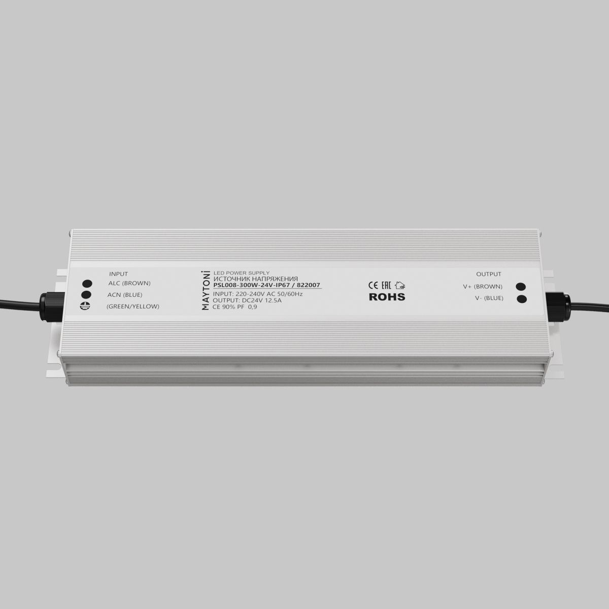 Блок питания Maytoni Led Strip PSL008 24В 300Вт IP67 822007 в #REGION_NAME_DECLINE_PP#