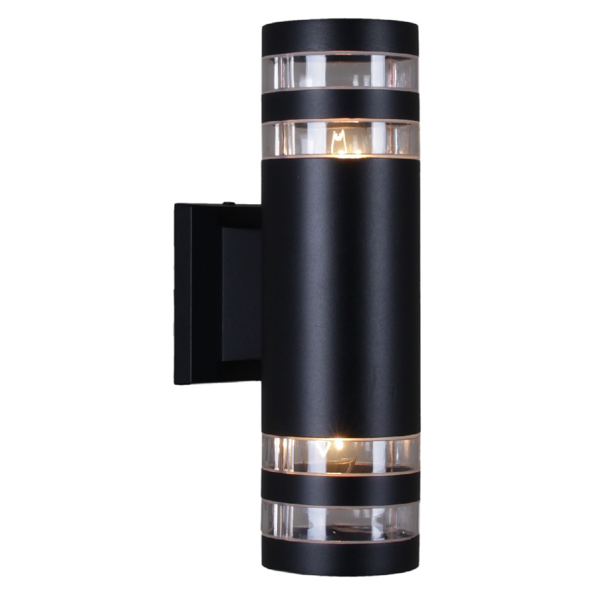 Уличный настенный светильник Reluce 86227-9.2-002CT 2*E27 BK в Санкт-Петербурге