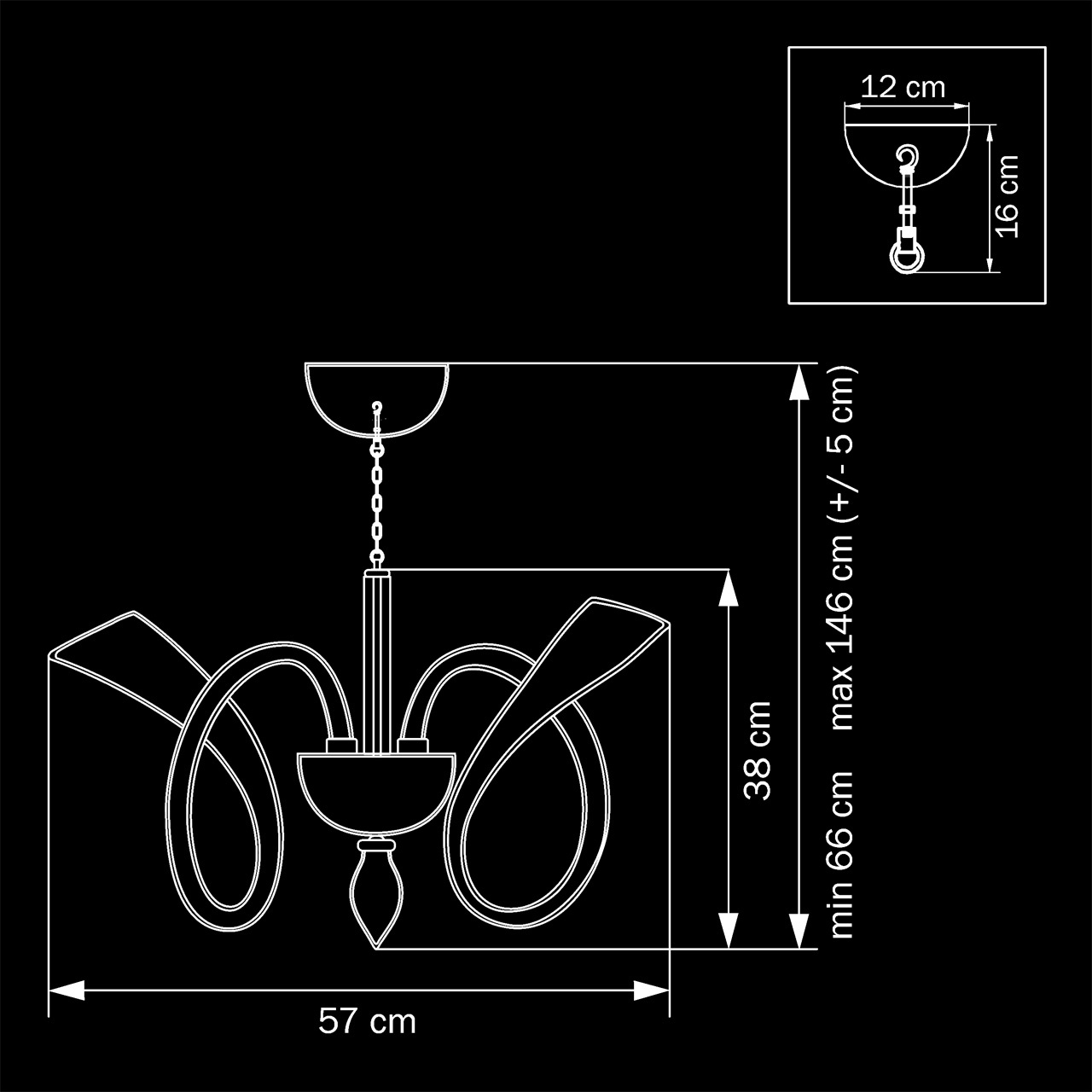 Подвесная люстра Lightstar Stella 892061 в Санкт-Петербурге