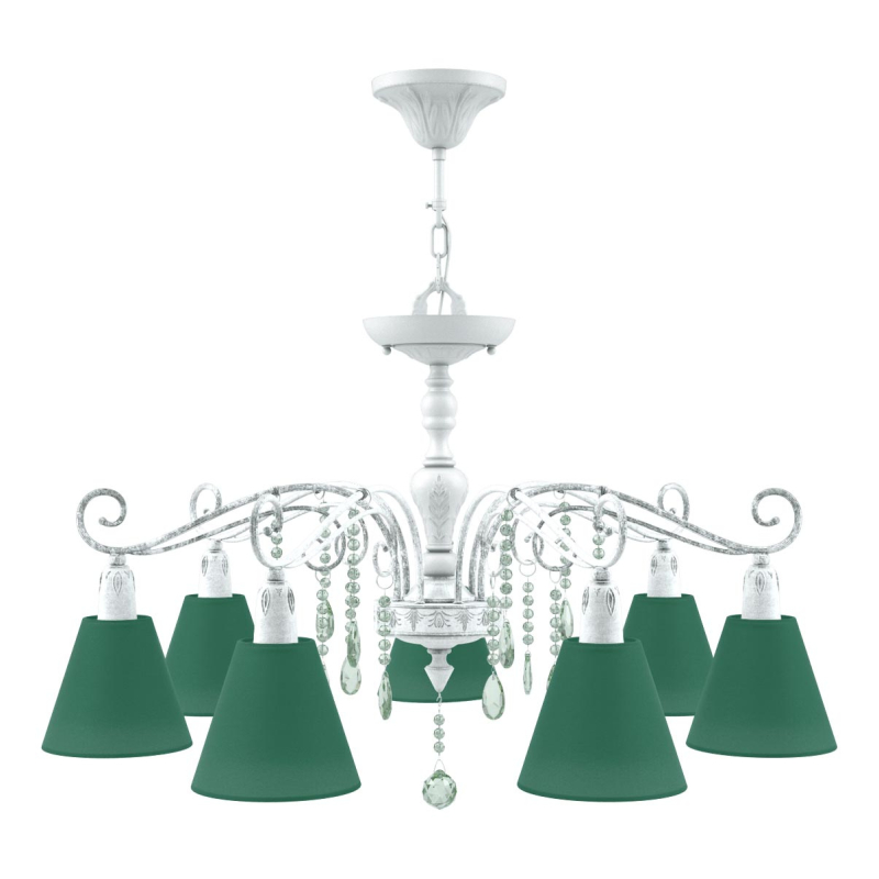 Подвесная люстра Lamp4you Provence E4-07-WM-LMP-O-29-CRL-E4-07-GR-DN в Санкт-Петербурге