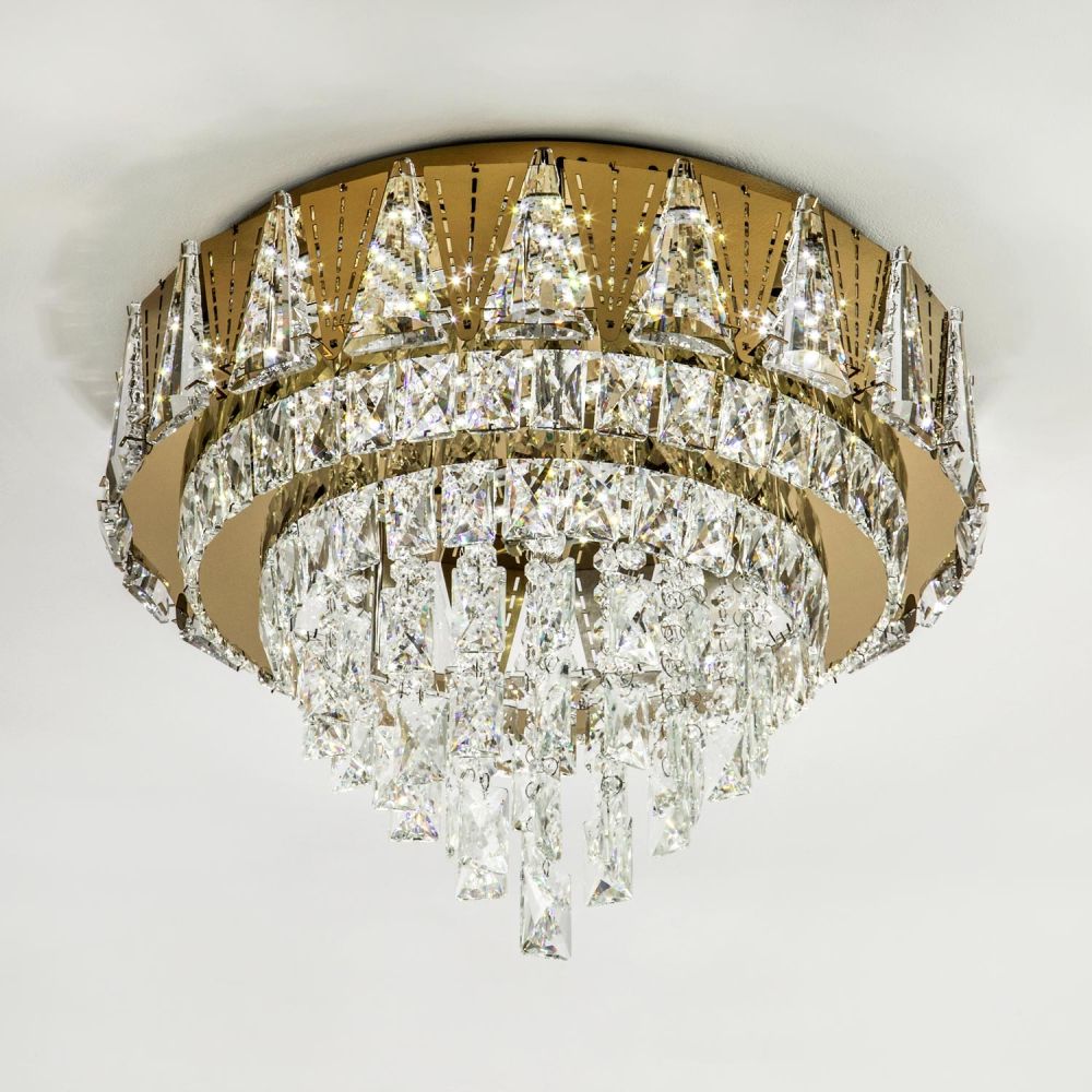 Потолочная люстра LED4U L9437-500 GD с УД в Санкт-Петербурге