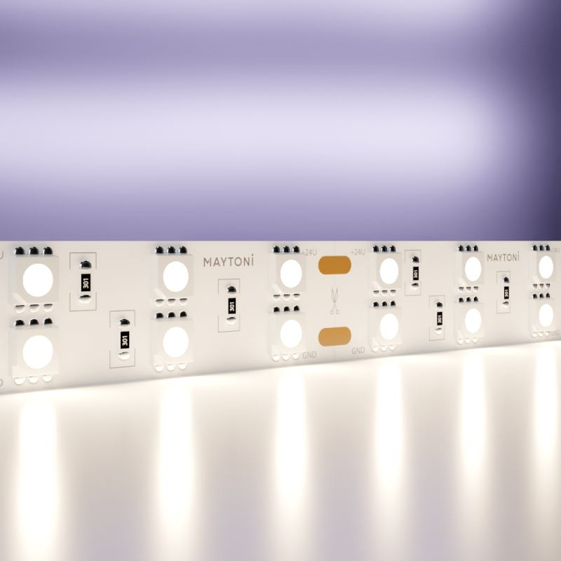 Светодиодная лента Maytoni Led Strip 24В 5050 28,8Вт/м 4000K 5м IP20 20035 в Санкт-Петербурге