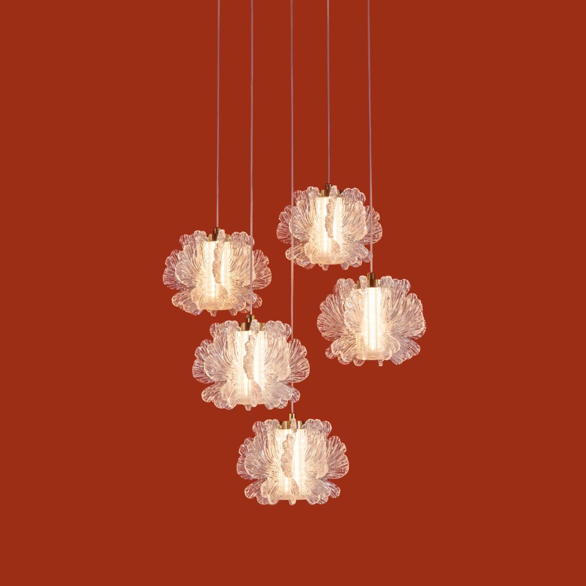 Подвесной светильник Freya Flower FR5579PL-L40BS в #REGION_NAME_DECLINE_PP#