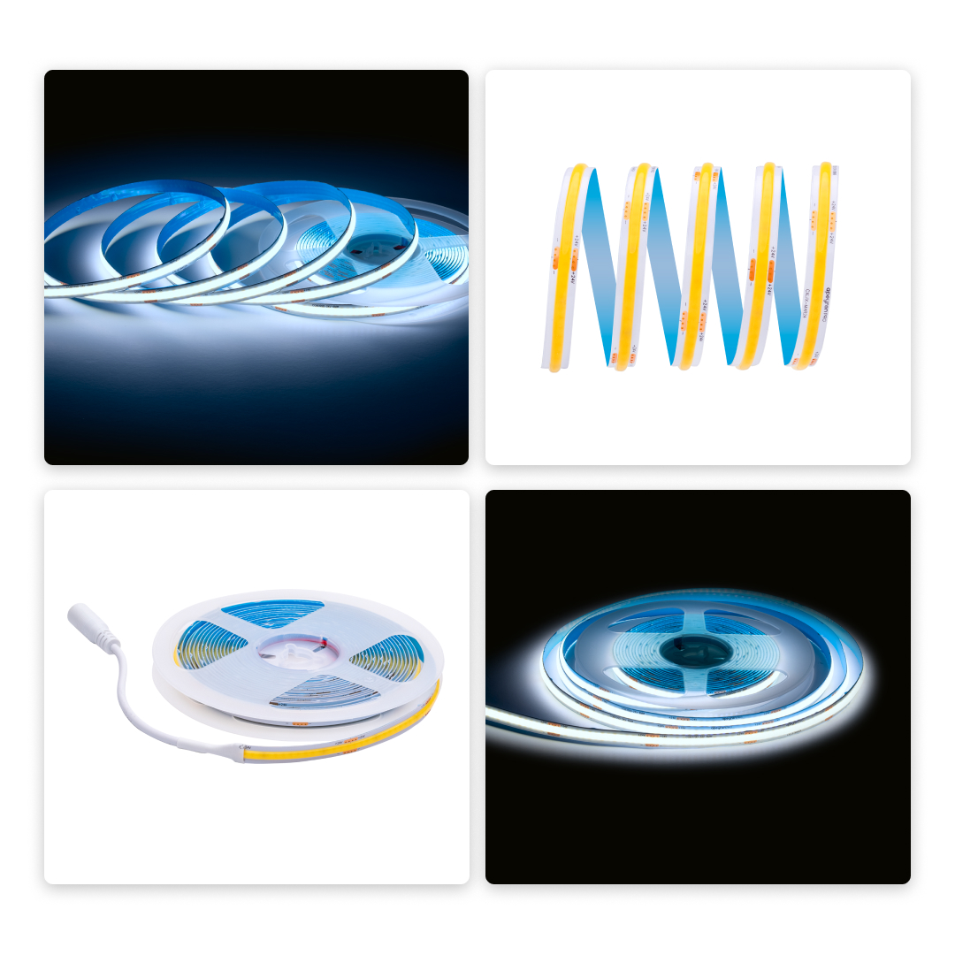 Светодиодная лента Apeyron 24В COB 12Вт/м 6500К 5м IP20 00-383 в Санкт-Петербурге