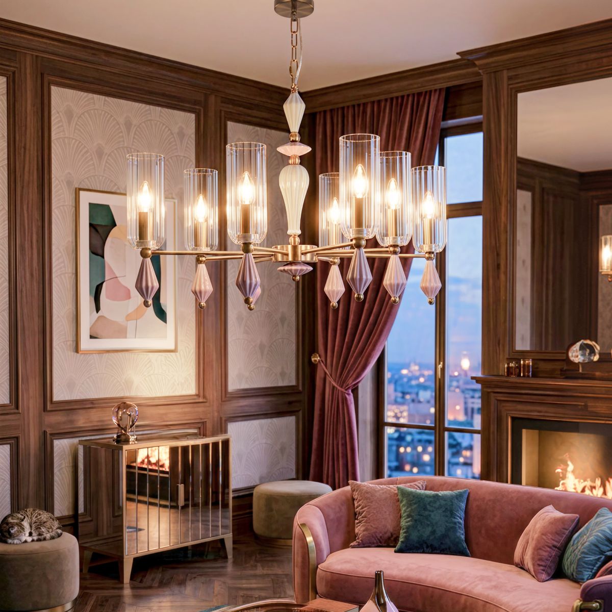 Подвесная люстра Citilux Fernet CL254180 в Санкт-Петербурге