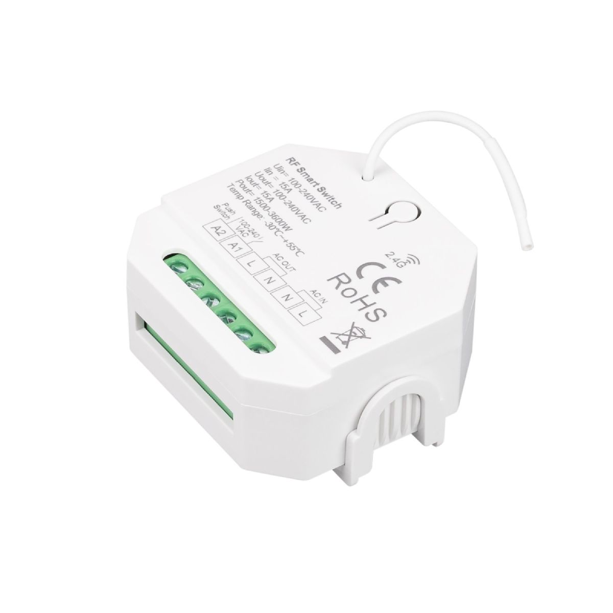 Релейный модуль Arlight SMART-701-72-WTI-WTO-PS-IN (230V, 1x15A, 2.4G) 046075 в Санкт-Петербурге