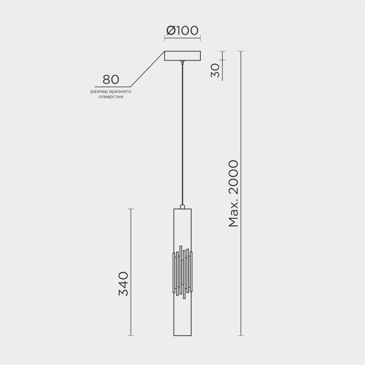 Подвесной светильник Modelux ML.88987.1 GD в #REGION_NAME_DECLINE_PP#