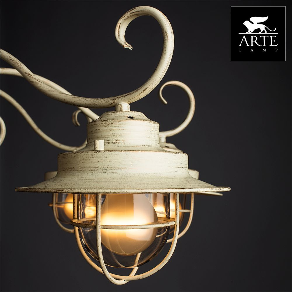 Потолочная люстра Arte Lamp 6 A4579PL-8WG в #REGION_NAME_DECLINE_PP#