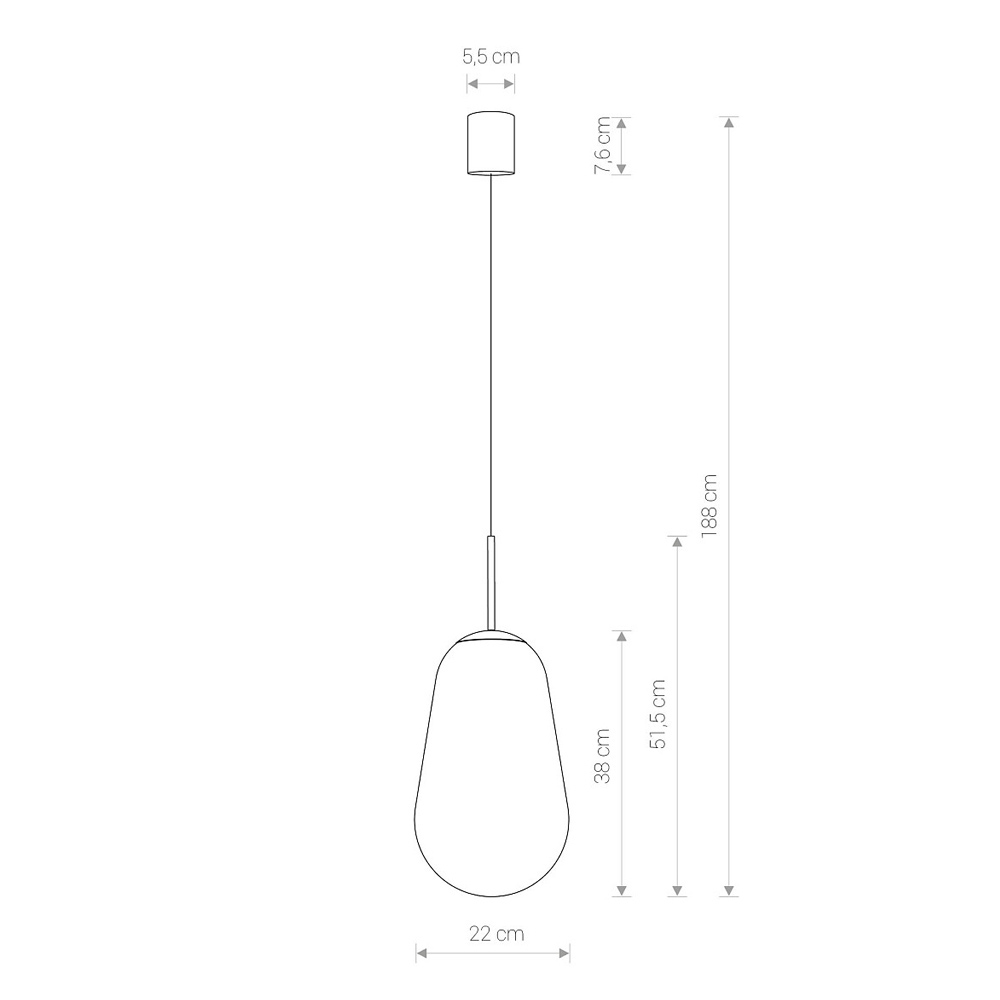 Подвесной светильник Nowodvorski Pear L 7797 в Санкт-Петербурге