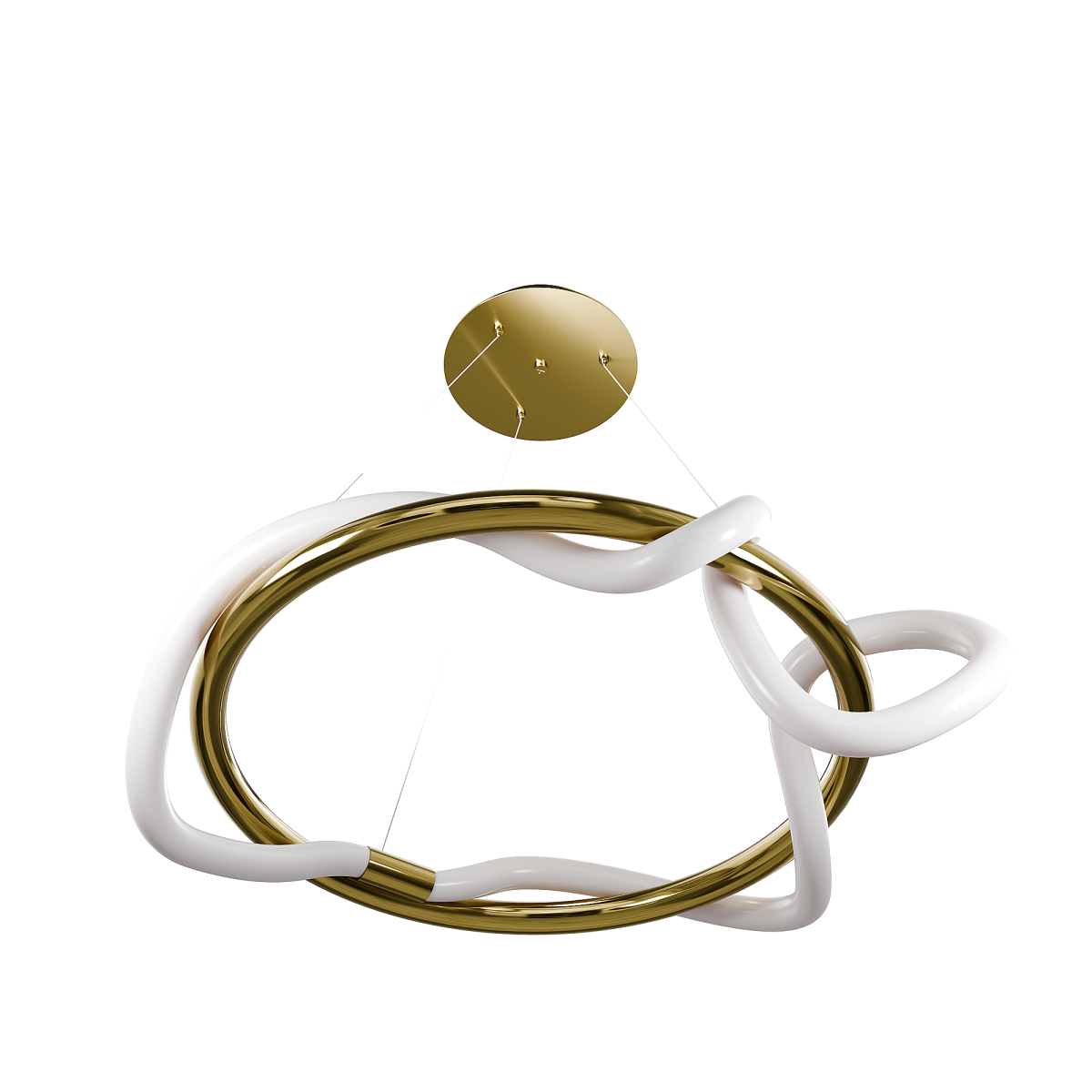 Подвесная люстра Lightera Nyasa LE217L-60G в #REGION_NAME_DECLINE_PP#