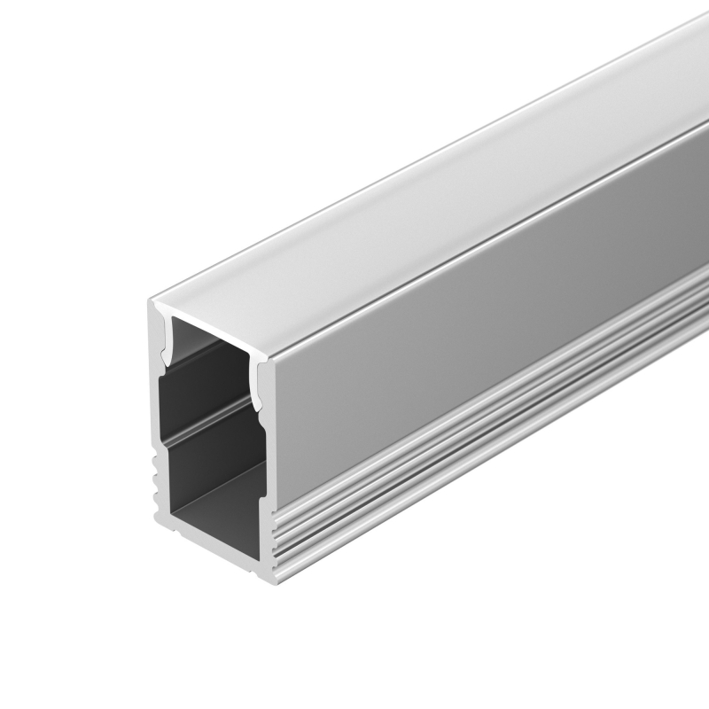 Алюминиевый профиль с экраном Arlight SL-Mini-8-H12-2000 Anod+Opal 036833 в Санкт-Петербурге