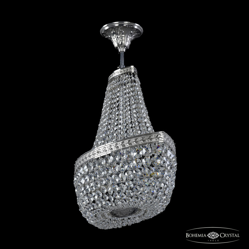 Люстра на штанге Bohemia Ivele Crystal 19113/H1/55IV Ni в #REGION_NAME_DECLINE_PP#