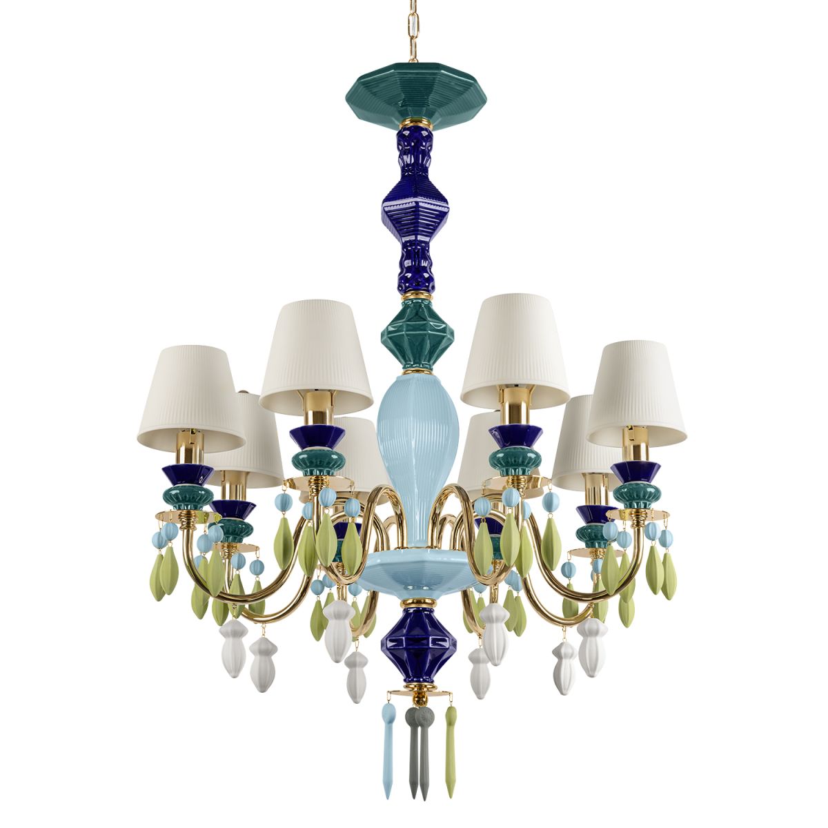Подвесная люстра Loft IT Grace 10203/8 Green в Санкт-Петербурге