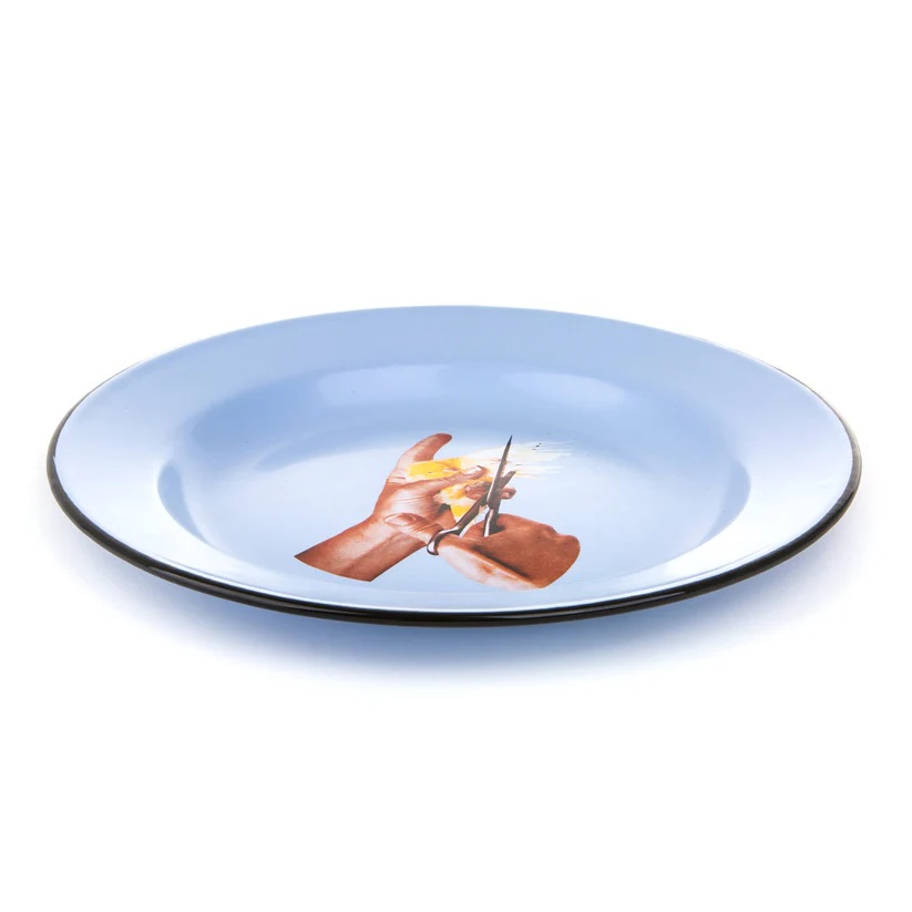 Тарелка Seletti Bird Toiletpaper Enamel 16840 в Санкт-Петербурге