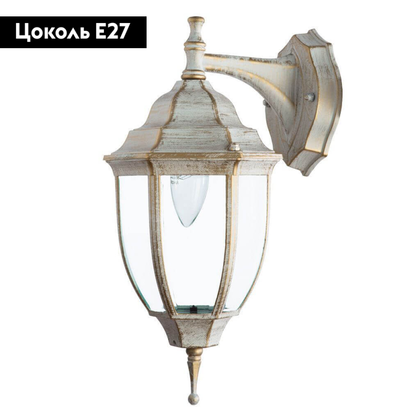 Уличный настенный светильник Arte Lamp Pegasus A3152AL-1WG в #REGION_NAME_DECLINE_PP#