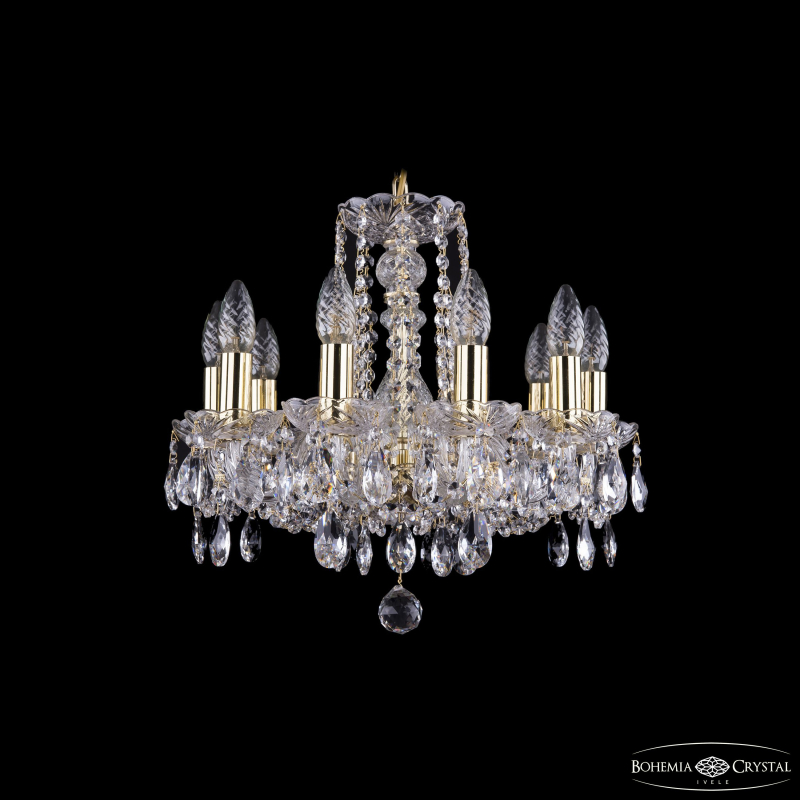 Подвесная люстра Bohemia Ivele Crystal 1402/10/141 G в Санкт-Петербурге