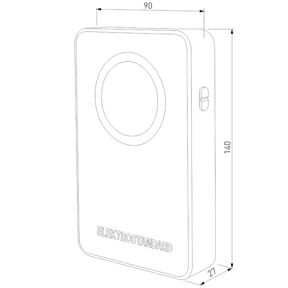 Дверной звонок Elektrostandard DBQ27 4690389175633 в Санкт-Петербурге