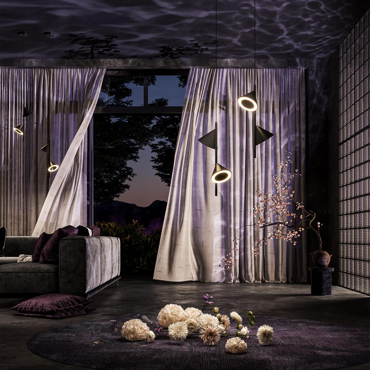 Подвесной светильник Freya Etro FR6141PL-L14B в #REGION_NAME_DECLINE_PP#