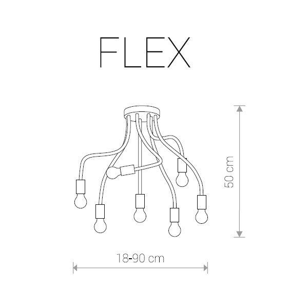 Потолочная люстра Nowodvorski Flex 9274 в Санкт-Петербурге