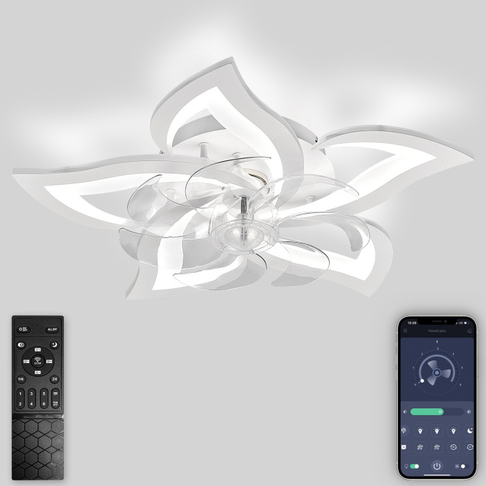 Люстра-вентилятор Natali Kovaltseva Ledfan LED LAMPS 81487 в Санкт-Петербурге