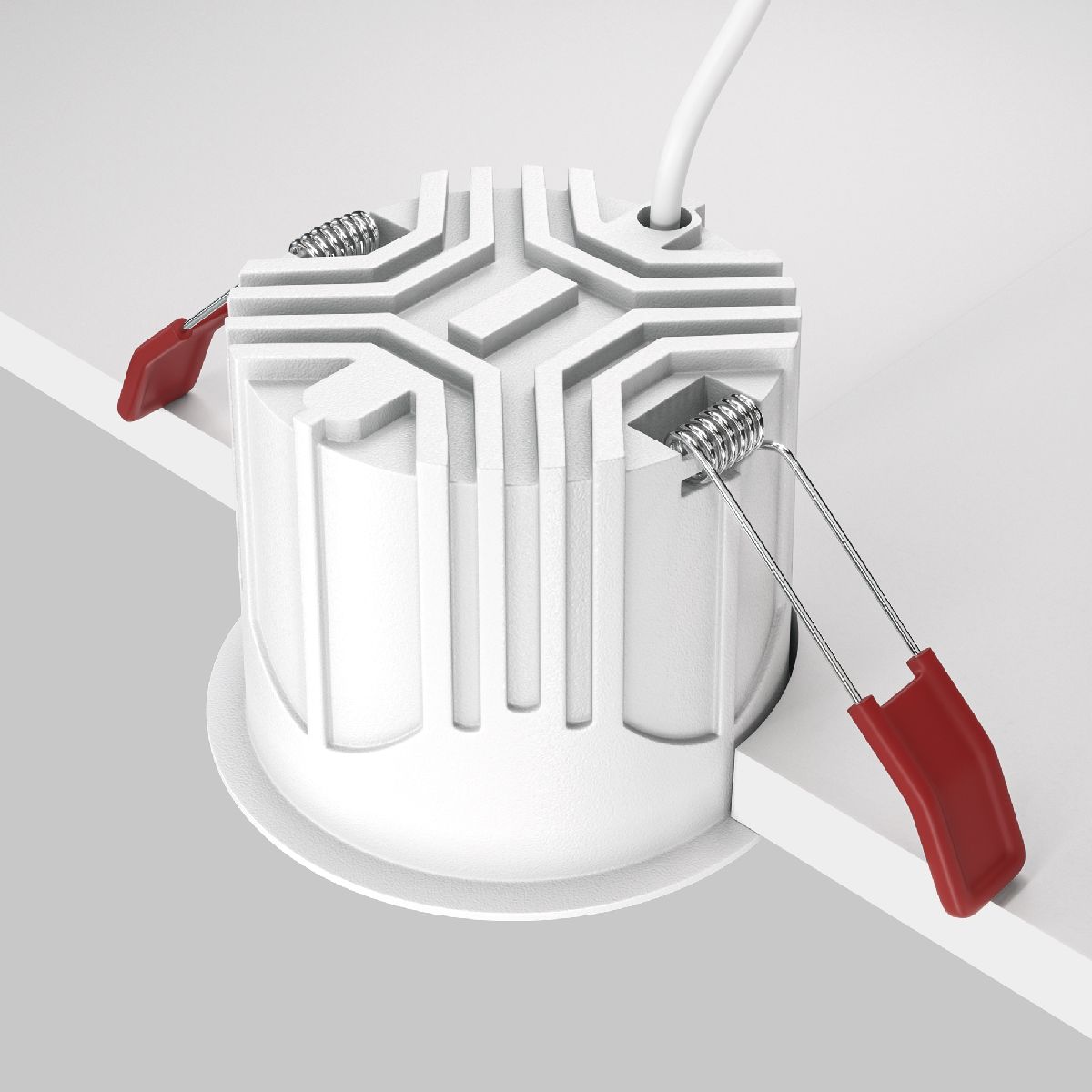 Встраиваемый светильник Maytoni Technical Alfa LED DL043-01-15W4K-RD-W в Санкт-Петербурге