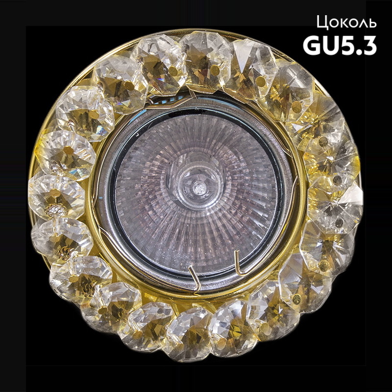 Встраиваемый светильник Reluce 01714-9.0-001MN MR16 GD/CL в #REGION_NAME_DECLINE_PP#