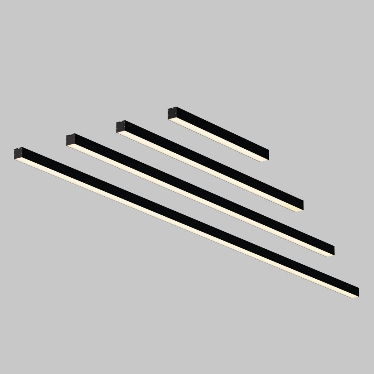 Линейный подвесной светильник Maytoni Technical 3000K 35x35 (Черный, 1 м) LL312011 в #REGION_NAME_DECLINE_PP#