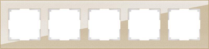Рамка Werkel Favorit на 5 постов шампань WL01-Frame-05 4690389122996 в #REGION_NAME_DECLINE_PP#