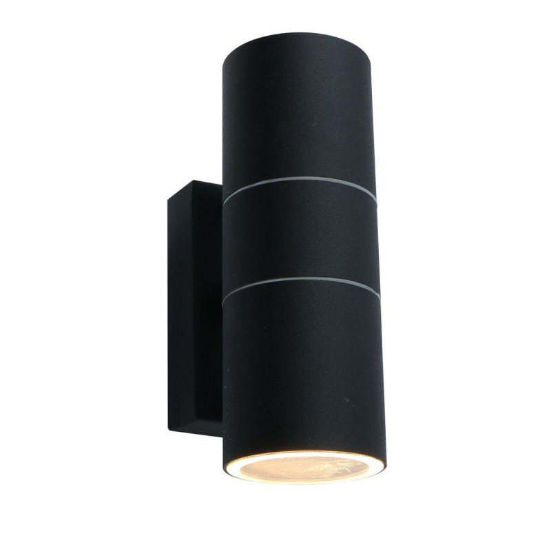 Уличный настенный светильник Arte Lamp Sonaglio A3302AL-2BK в #REGION_NAME_DECLINE_PP#