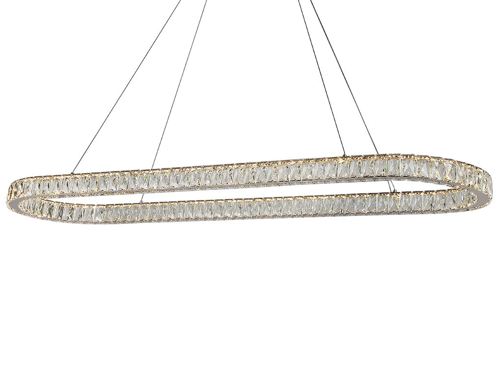 Подвесная люстра Newport 8580/140 C oval chrome М0071382 в Санкт-Петербурге