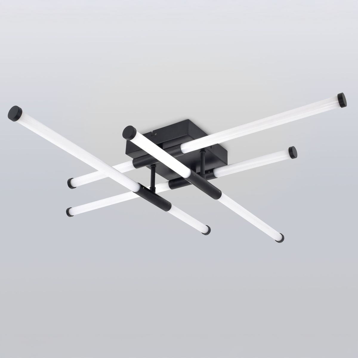 Потолочный светильник Эра Модерн Fliss CLL-1 72W 3K-6K RC BK в Санкт-Петербурге
